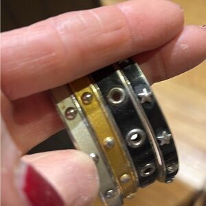 Stack of 4 Coach Bangles